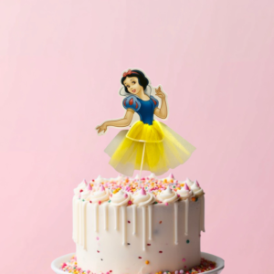 Décoration de gâteau Blanche neige