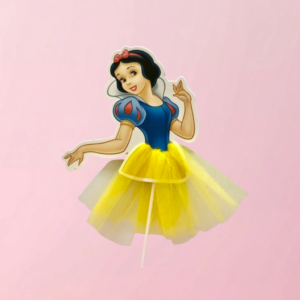 Décoration de gâteau Blanche neige